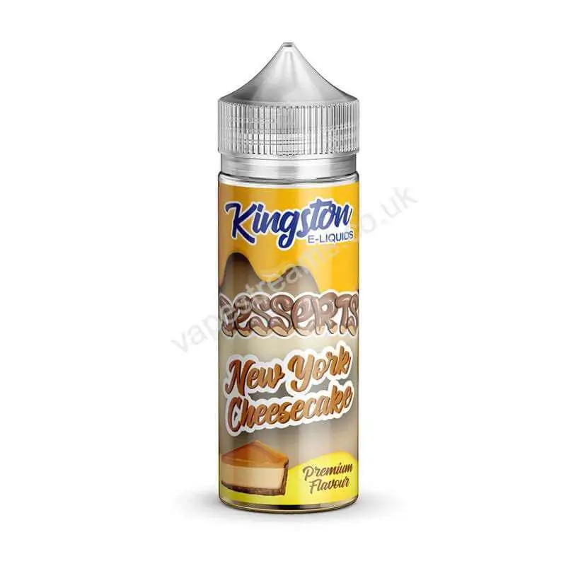 New York Cheesecake E-Liquid Shortfill by Kingston Desserts