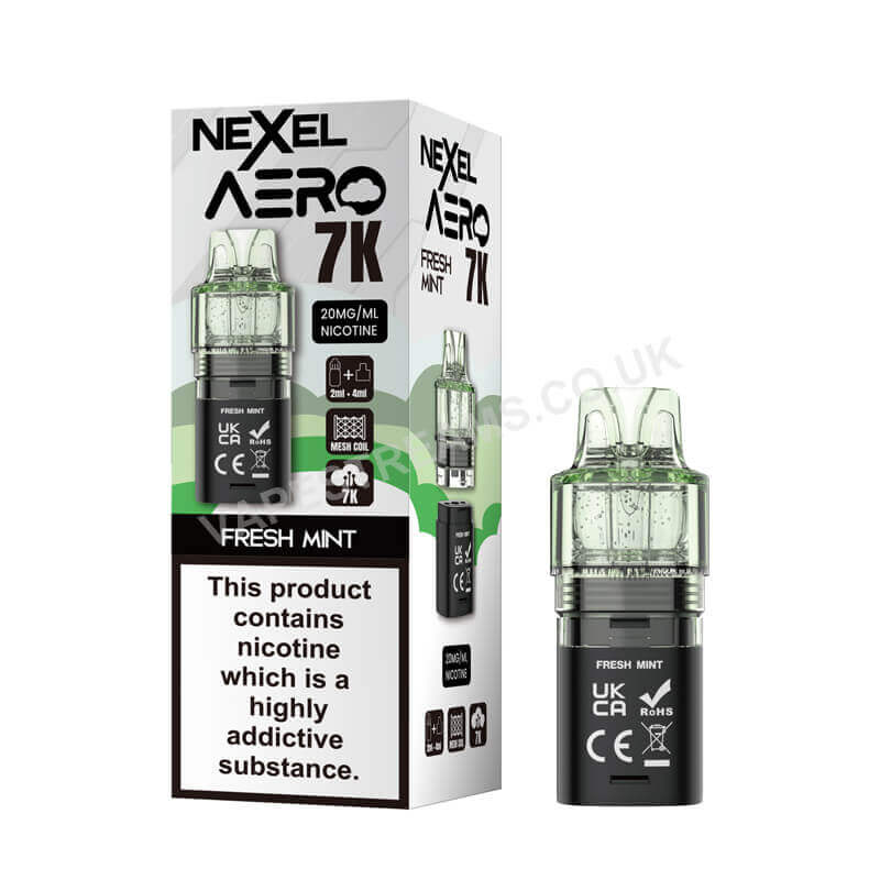 Nexel Aero 7K Fresh Mint Pods