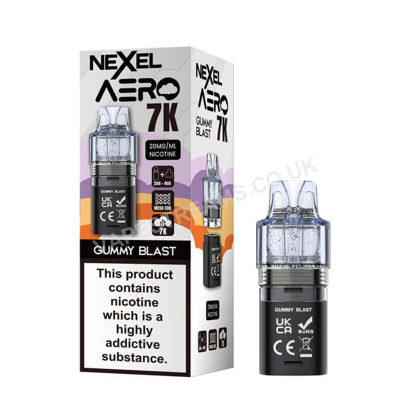 Nexel Aero 7K Gummy Blast Pods