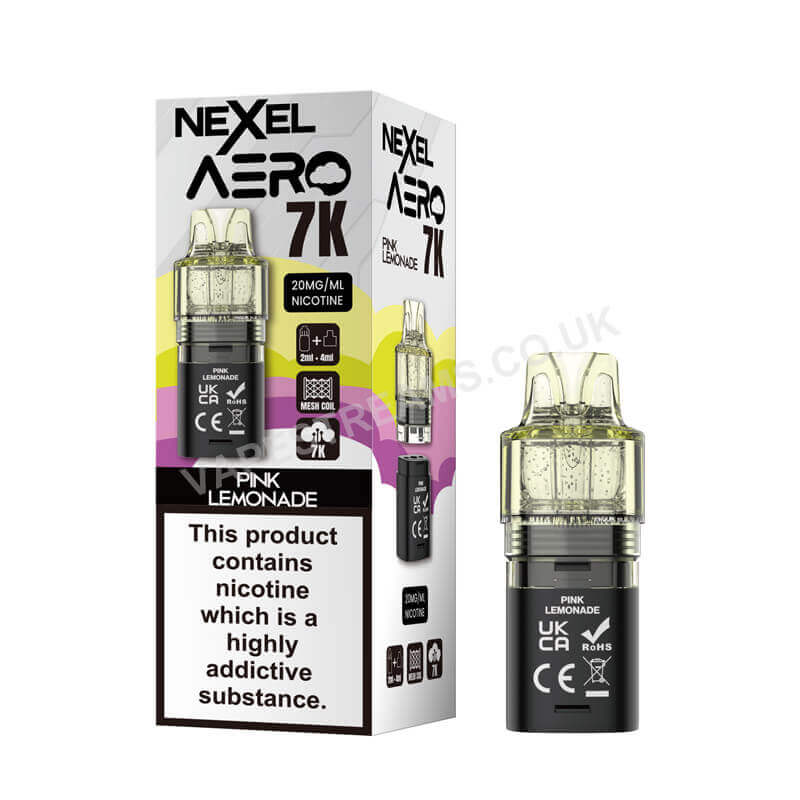 Nexel Aero 7K Pink Lemonade Pods