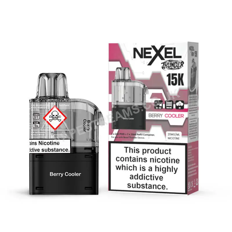 Nexel Thunder 15K Berry Cooler Pods