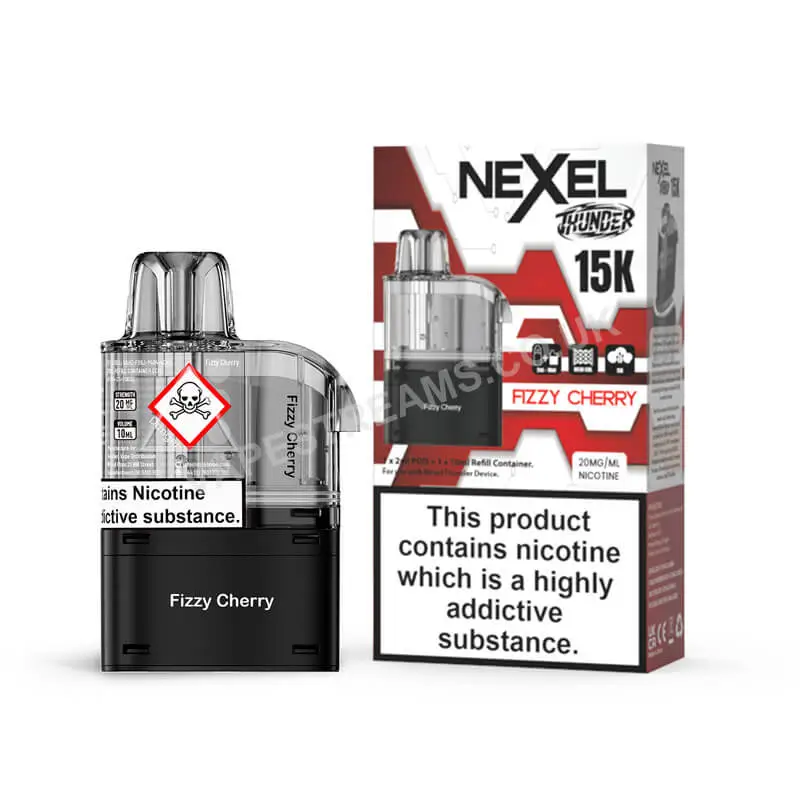 Nexel Thunder 15K Fizzy Cherry Pods