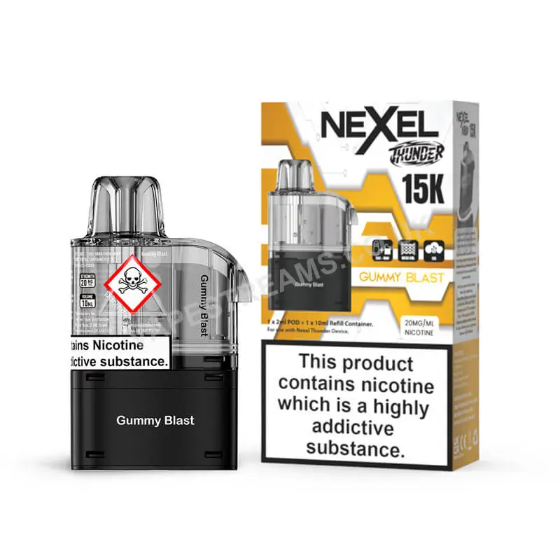 Nexel Thunder 15K Gummy Blast Pods