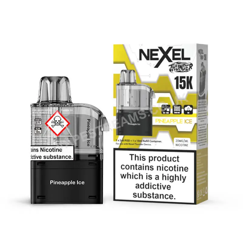 Nexel Thunder 15K Pineapple Ice Pods