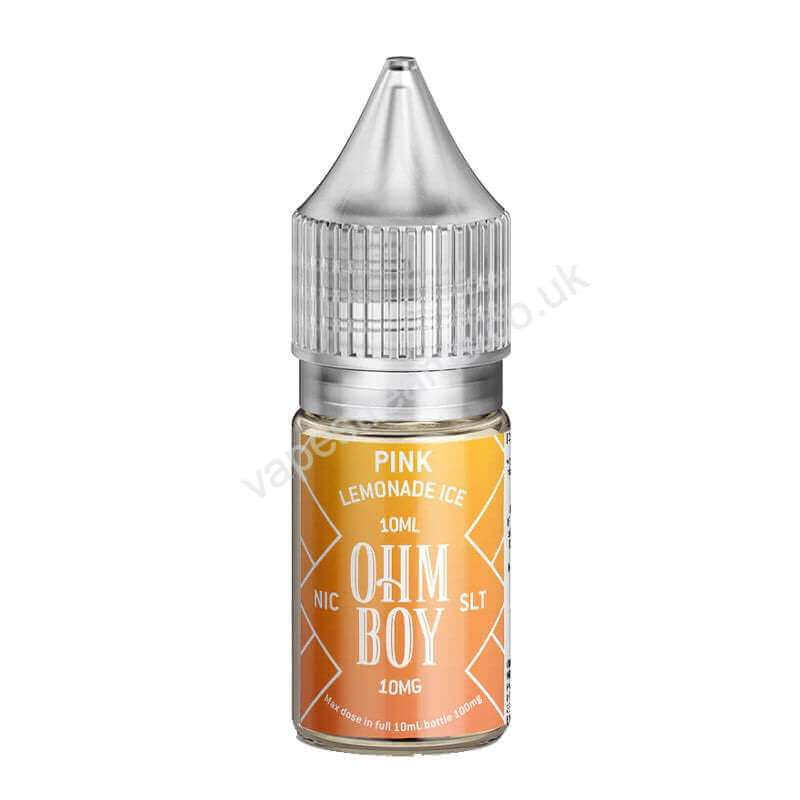 Ohm Boy SLT Pink Lemonade Ice Nic Salt E-Liquid