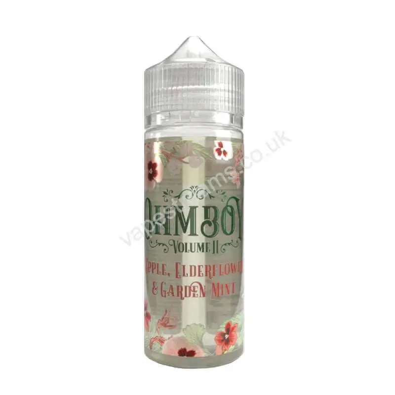 Ohm Boy Volume 2 Apple, Elderflower &amp; Garden Mint 100ml E-Liquid Shortfill