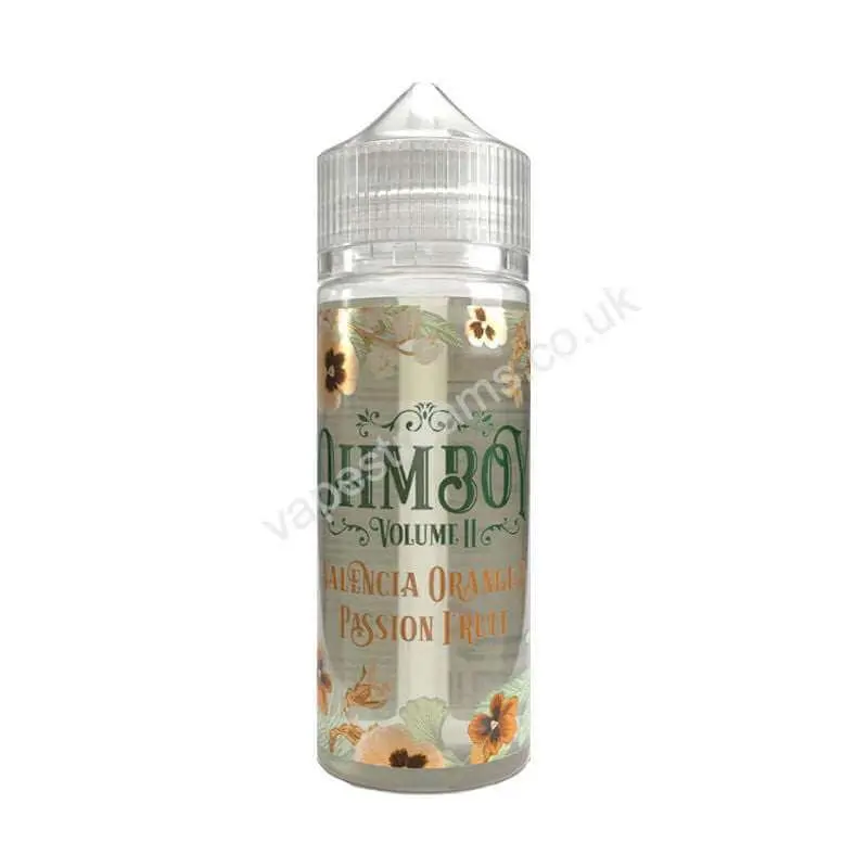 Ohm Boy Volume 2 Valencia Orange &amp; Passion Fruit 100ml E-Liquid Shortfill