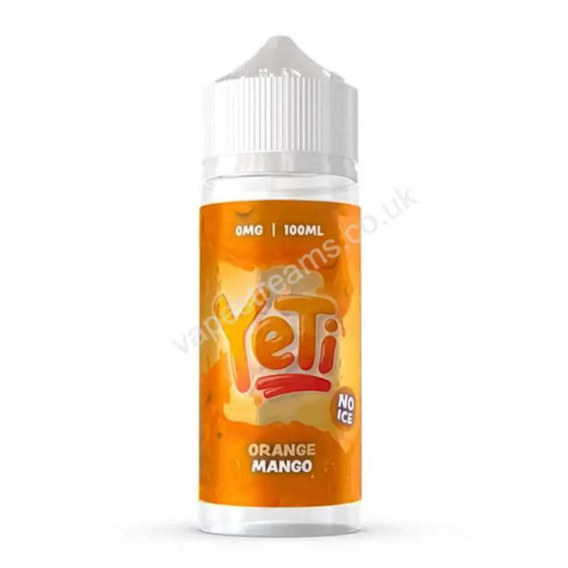 YeTi Defrosted Orange Mango E-Liquid Shortfill