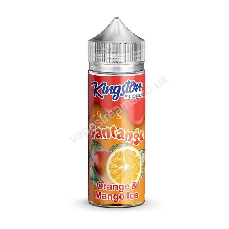 Orange &amp; Mango Ice E-Liquid Shortfill by Kingston Fantango