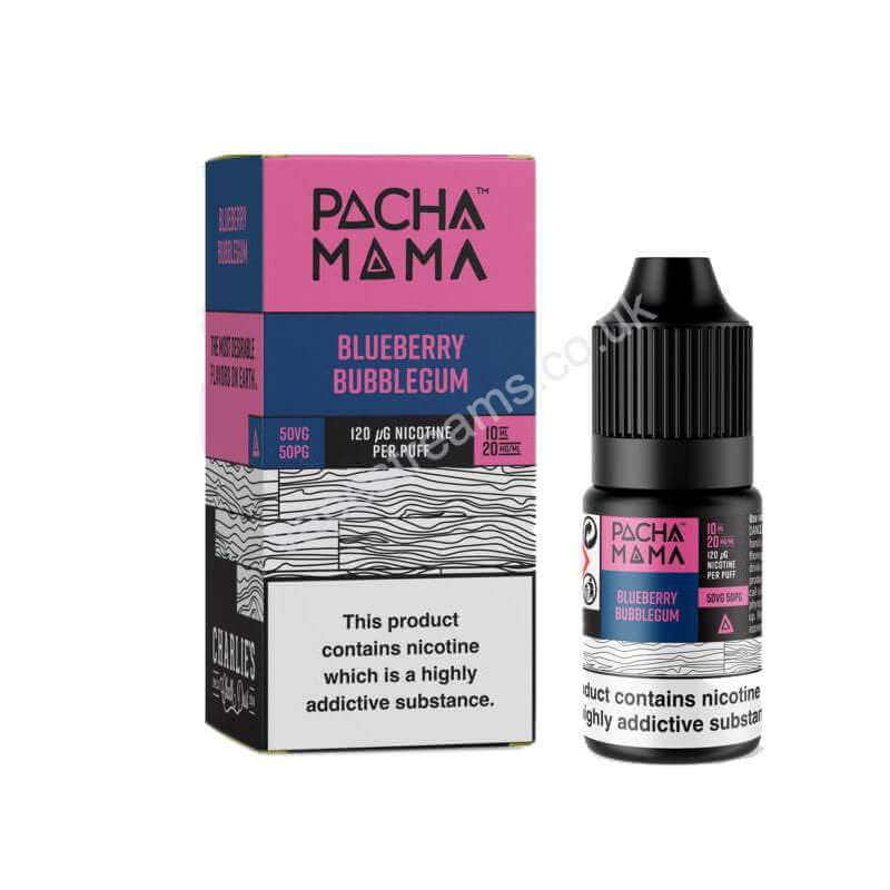 Pacha Mama Blueberry Bubblegum Nic Salt E-Liquid