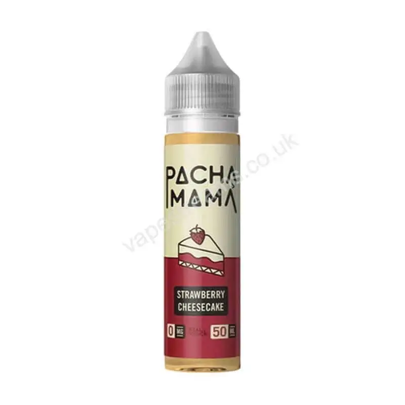 Pacha Mama Dessert Strawberry Cheesecake E-Liquid Shortfill