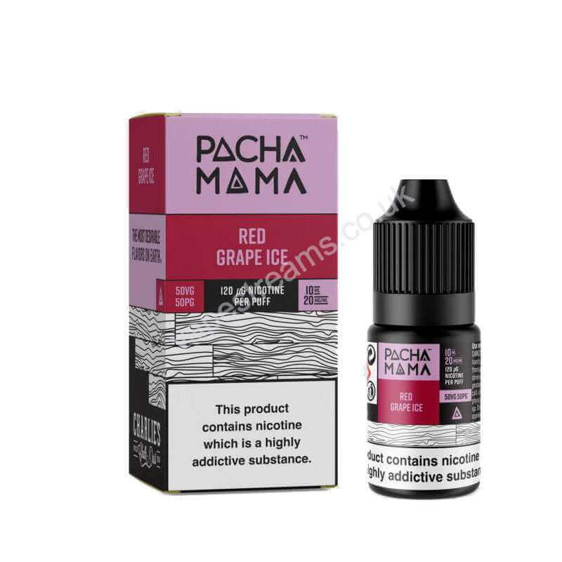 Pacha Mama Red Grape Ice Nic Salt E-Liquid