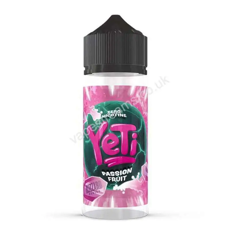 Yeti Blizzard Passion Fruit E-Liquid Shortfill