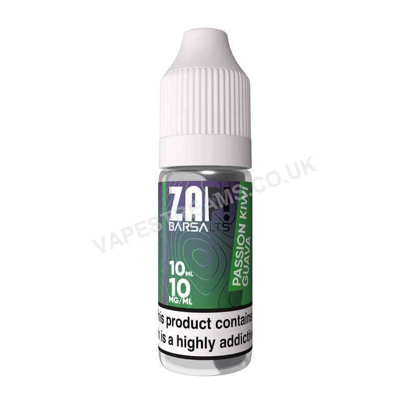 Passion Kiwi Guava Nicotine Salt E-Liquid by ZAP! Bar Salts