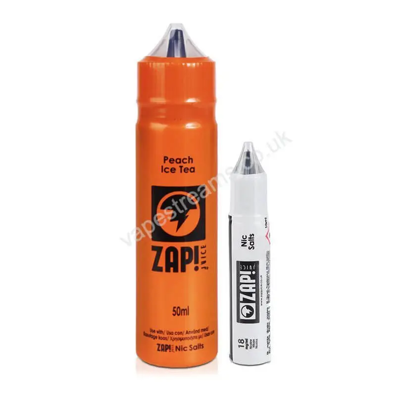 Peach Ice Tea by ZAP Juice E-Liquid