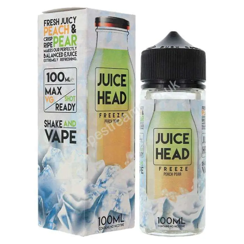 Peach Pear Freeze E-Liquid Shortfill by Juice Head