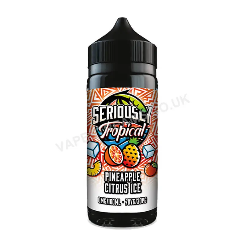 Pineapple Citrus Ice E-Liquid Shortfill by Doozy Seriously Tropical