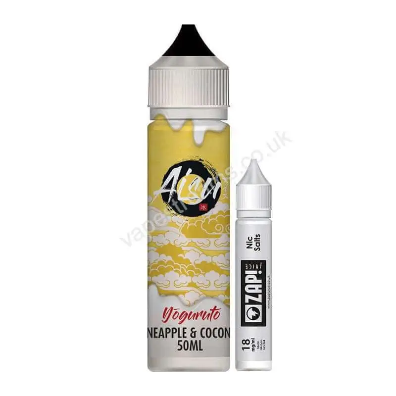 Pineapple &amp; Coconut E-Liquid by Aisu Yoguruto