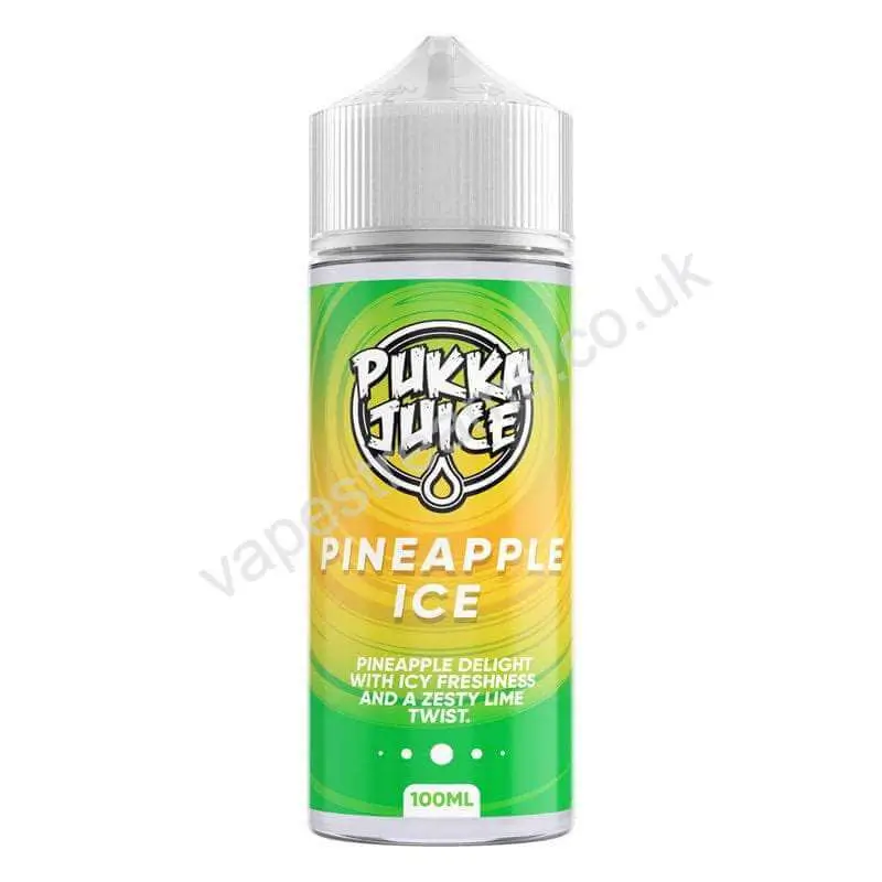 Pineapple Ice E-Liquid Shortfill by Pukka Juice
