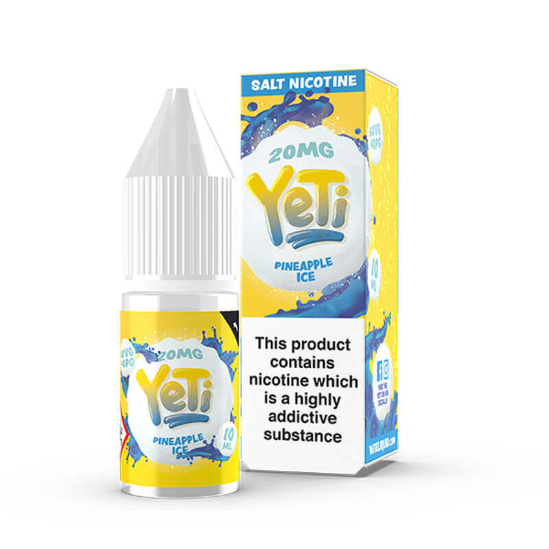 Pineapple Ice Nicotine Salt E-Liquid by YeTi Salts
