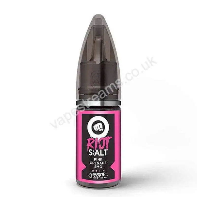 Pink Grenade Hybrid Nicotine Salt E-Liquid by Riot S:alt