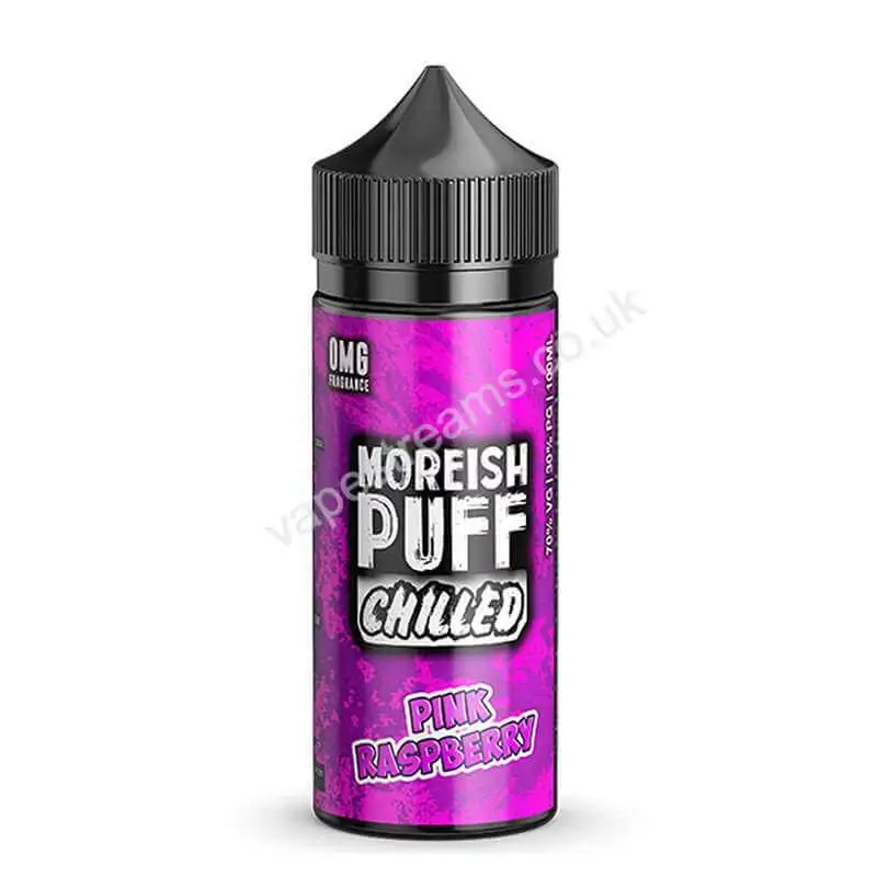 Pink Raspberry by Moreish Puff Chilled Short Fill