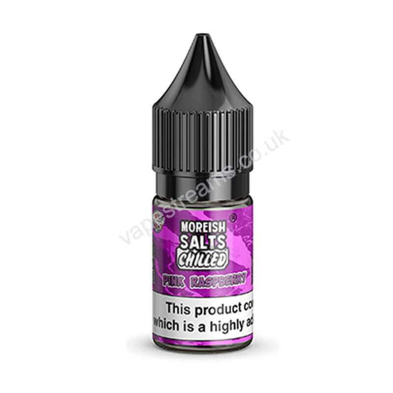 Pink Raspberry Chilled Nicotine Salt E-Liquid by Moreish Salts