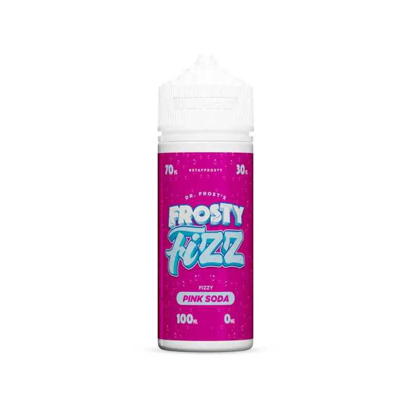 Dr Frost Frosty Fizz Pink Soda 100ml E-Liquid Shortfill