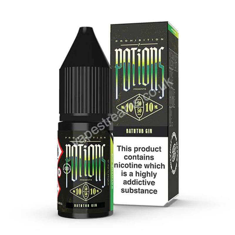 Potions Bathtub Gin Nic Salt E-liquid