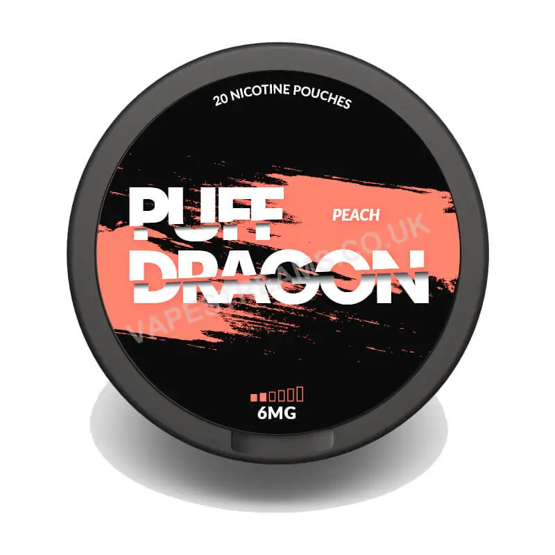 Puff Dragon Peach Nicotine Pouch
