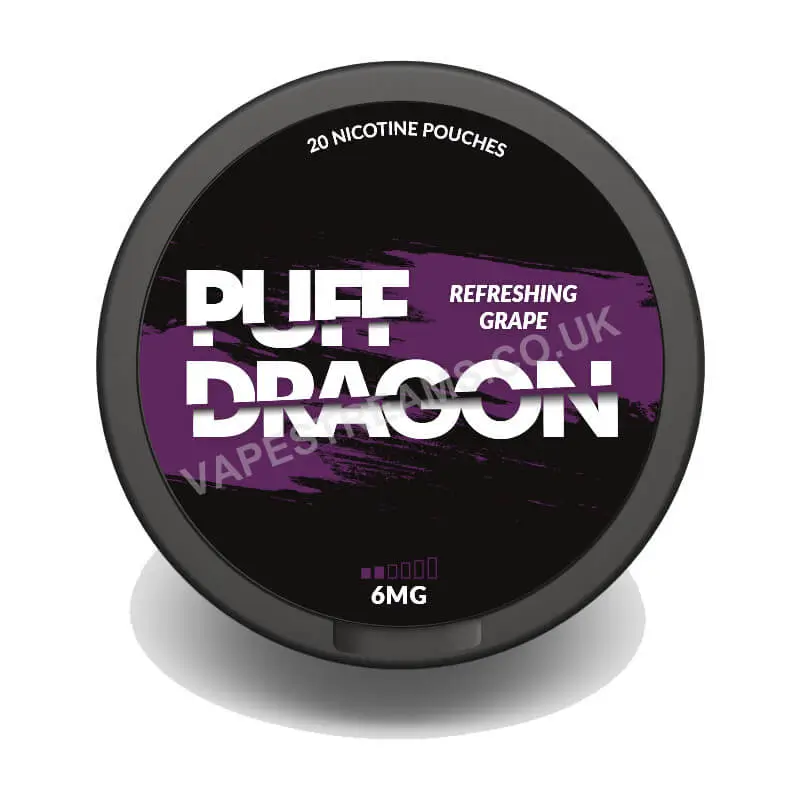 Puff Dragon Refreshing Grape Nicotine Pouch
