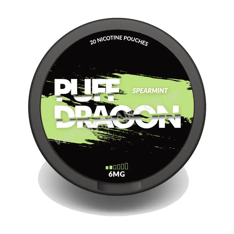 Puff Dragon Spearmint Nicotine Pouch