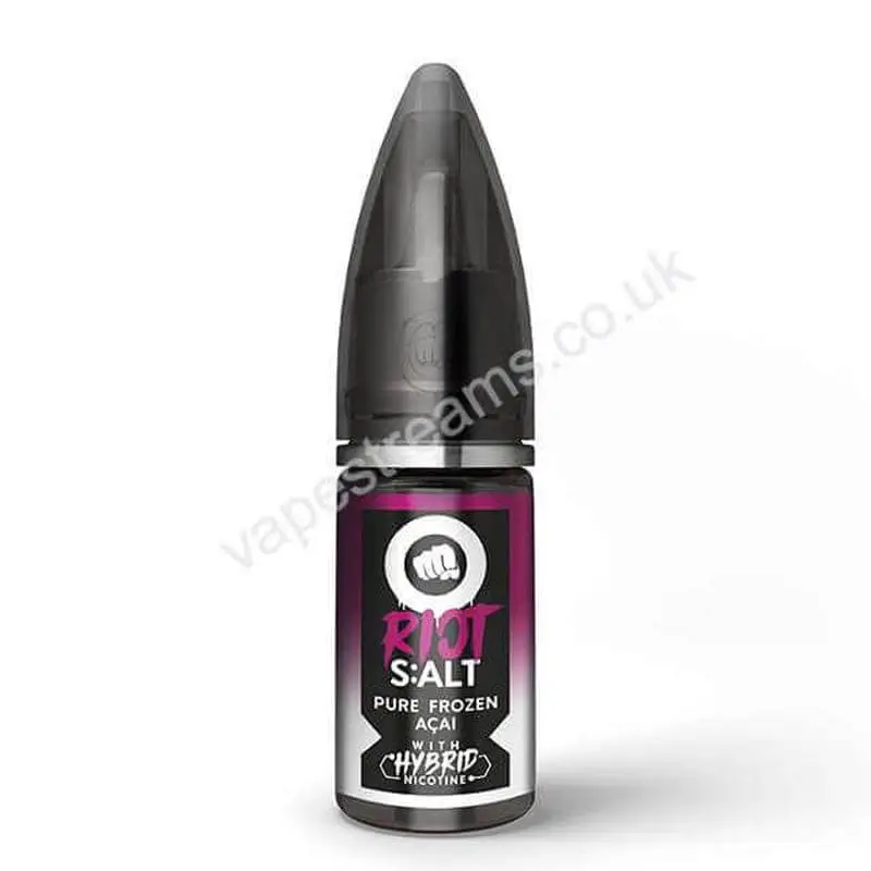 Pure Frozen Acai Hybrid Nicotine Salt E-Liquid by Riot S:alt