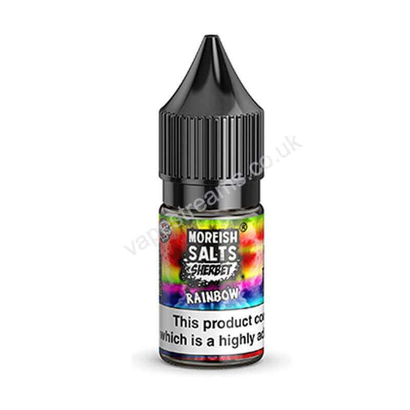Rainbow Sherbet Nicotine Salt e-Liquid by Moreish Salts