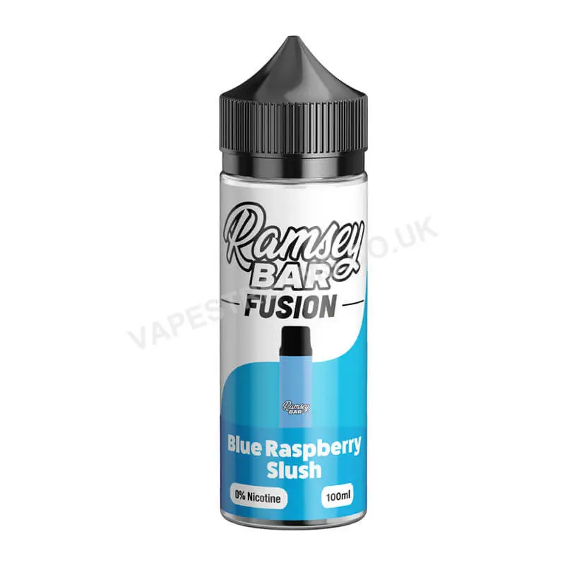 Ramsey Bar Fusion Blue Raspberry Slush E-Liquid Shortfill