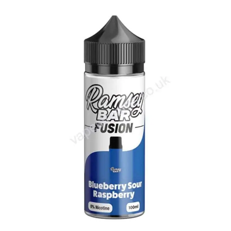 Ramsey Bar Fusion Blueberry Sour Raspberry E-Liquid Shortfill