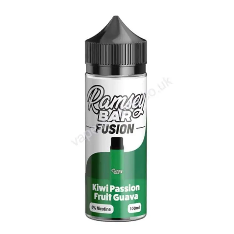 Ramsey Bar Fusion Kiwi Passion Fruit Guava E-Liquid Shortfill