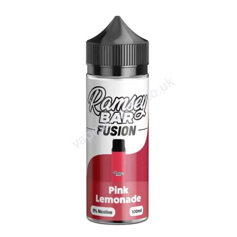 Ramsey Bar Fusion Pink Lemonade E-Liquid Shortfill