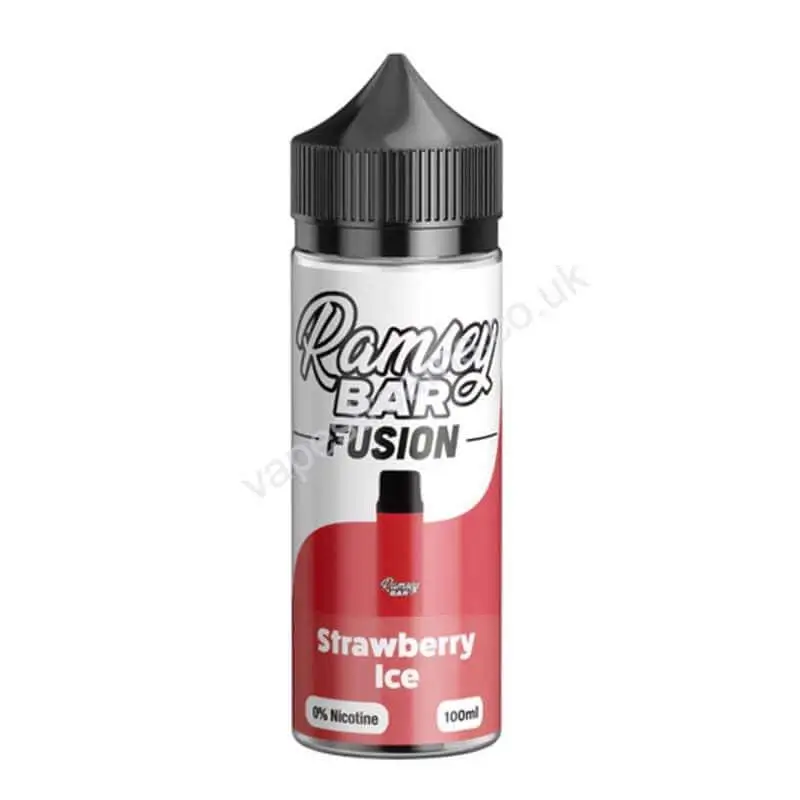 Ramsey Bar Fusion Strawberry Ice E-Liquid Shortfill