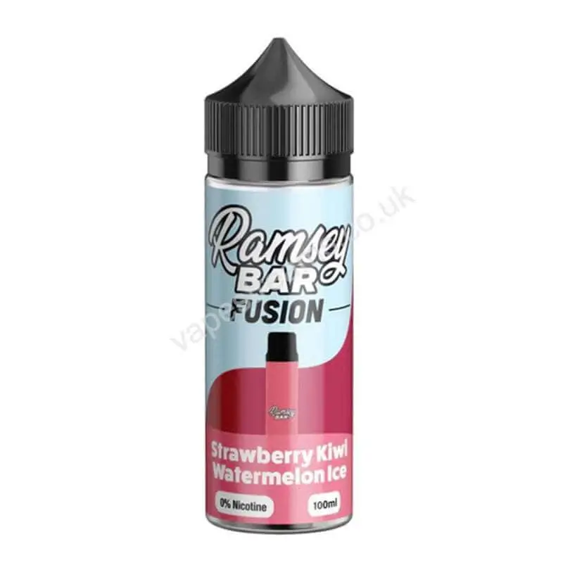 Ramsey Bar Fusion Strawberry Kiwi Watermelon Ice E-Liquid Shortfill