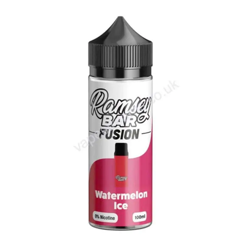 Ramsey Bar Fusion Watermelon Ice E-Liquid Shortfill
