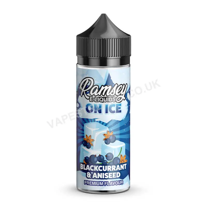Ramsey On Ice Blackcurrant &amp; Aniseed E-Liquid Shortfill