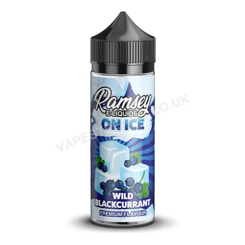 Ramsey On Ice Wild Blackcurrant E-Liquid Shortfill