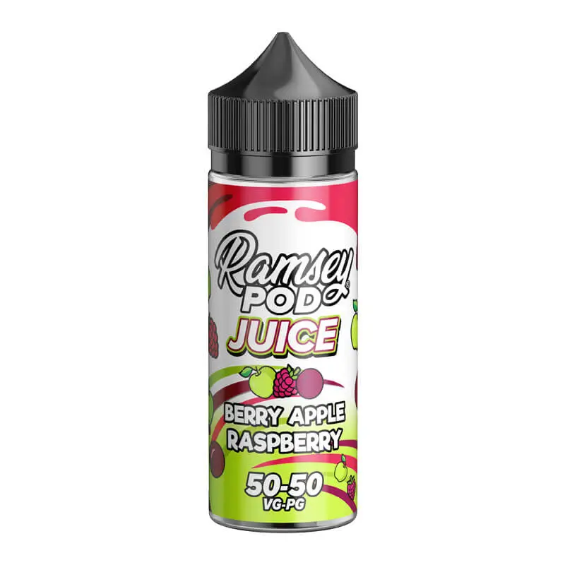 Ramsey Pod Juice Berry Apple Raspberry E-Liquid Shortfill