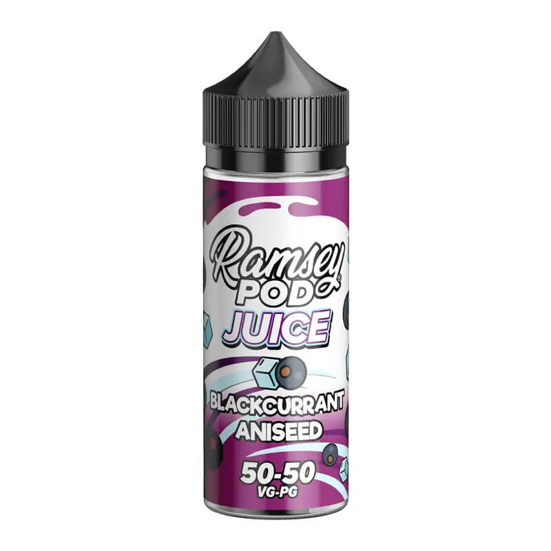 Ramsey Pod Juice Blackcurrant Aniseed E-Liquid Shortfill