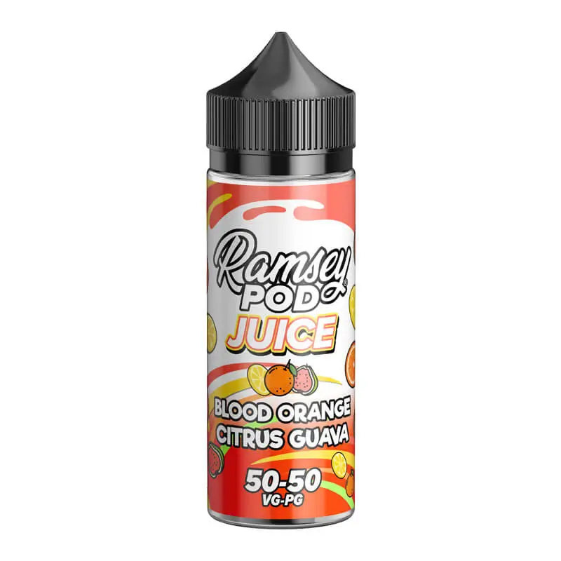 Ramsey Pod Juice Blood Orange Citrus Guava E-Liquid Shortfill