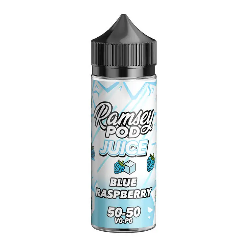 Ramsey Pod Juice Blue Raspberry On Ice E-Liquid Shortfill