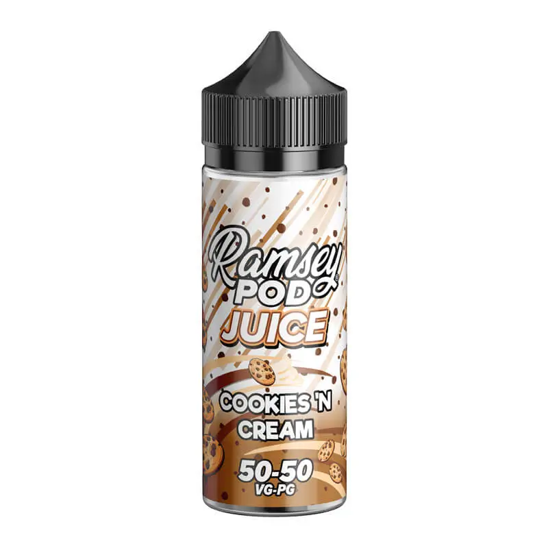 Ramsey Pod Juice Cookies n Cream E-Liquid Shortfill