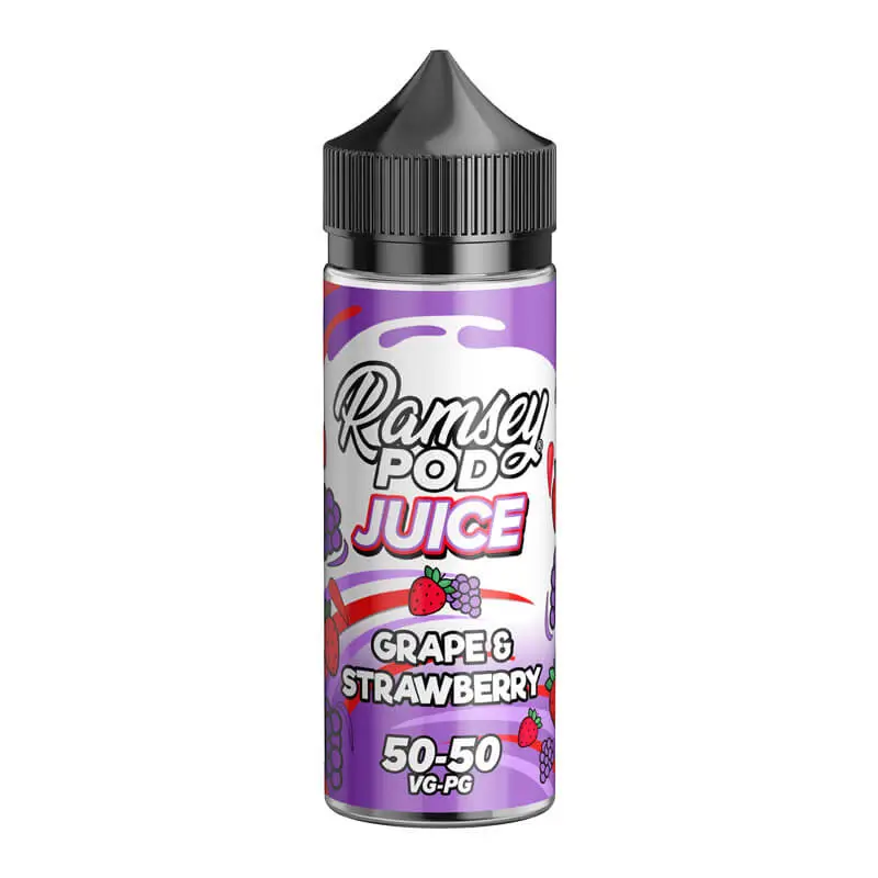 Ramsey Pod Juice Grape &amp; Strawberry E-Liquid Shortfill