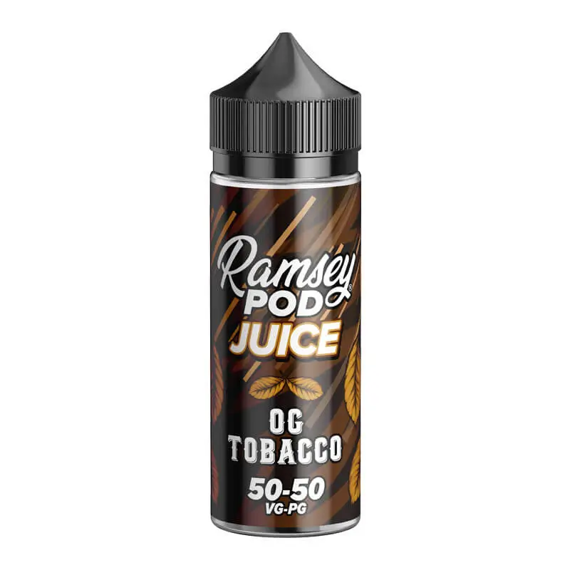 Ramsey Pod Juice OG Tobacco E-Liquid Shortfill